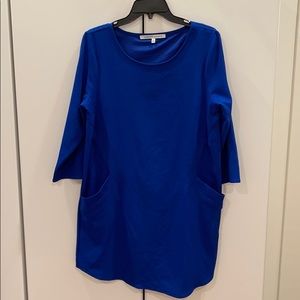 Collective concepts royal blue shift dress